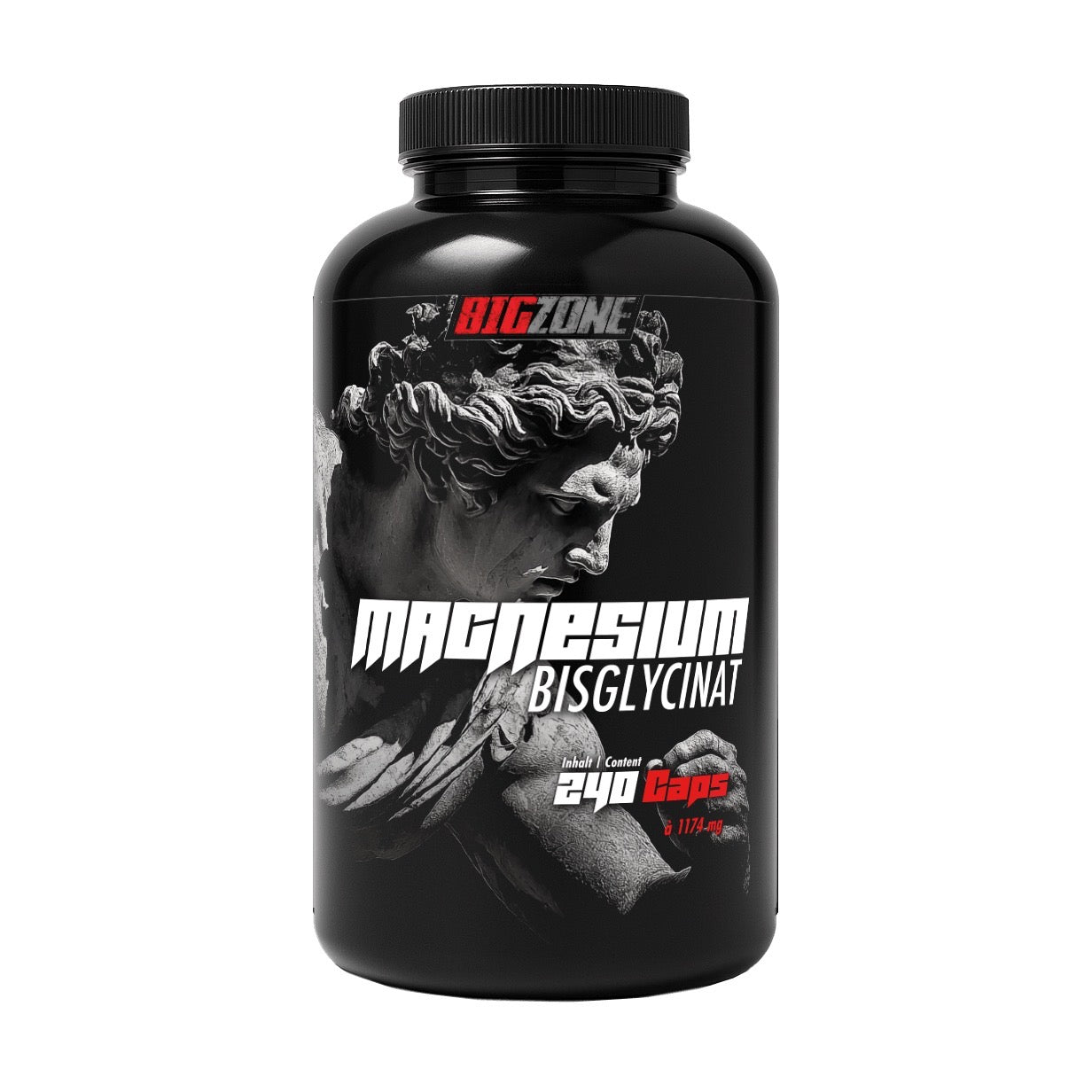 Big Zone Magnesium Bisglycinat (240 Kapseln)