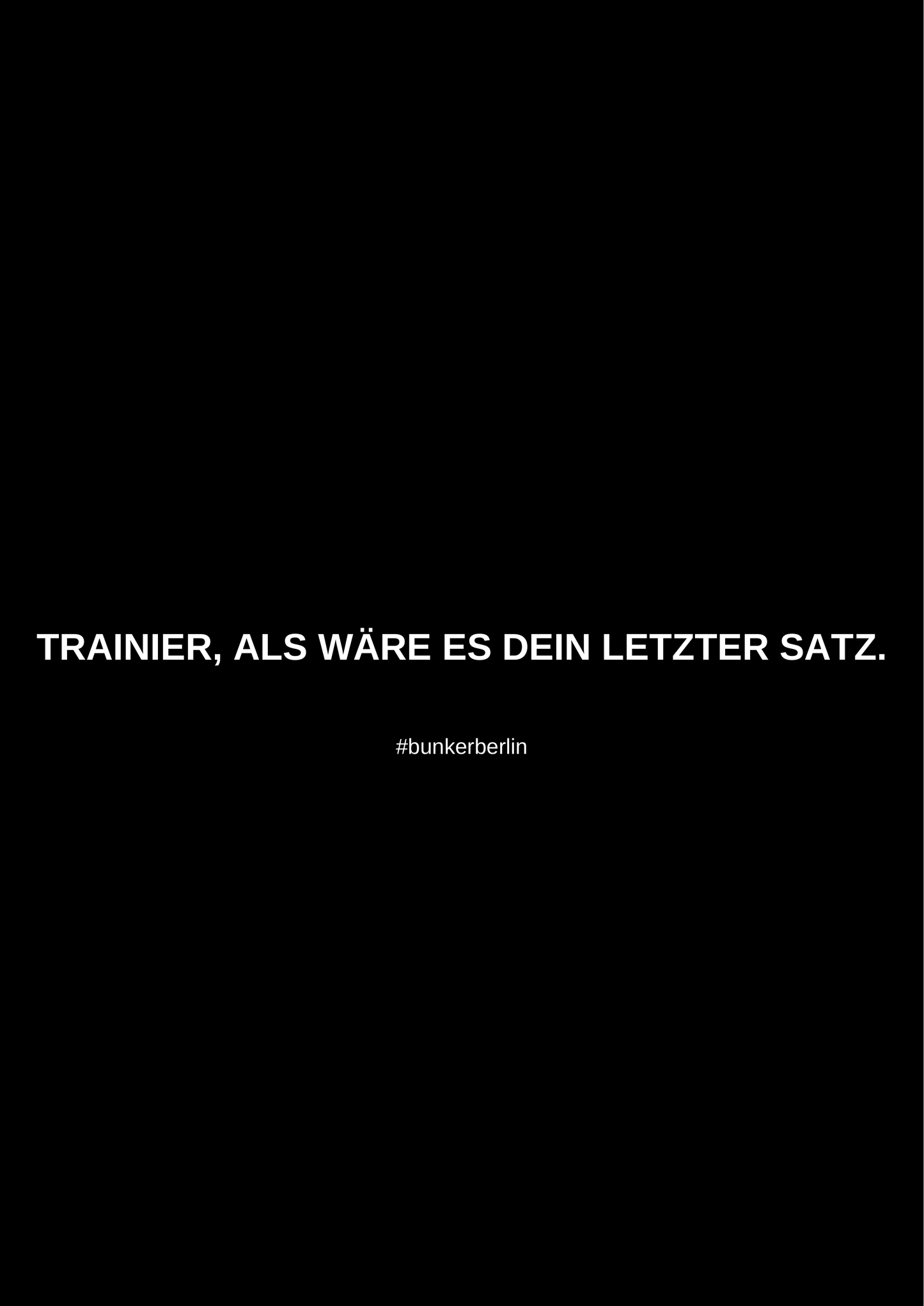 Trainingsplan XFrame